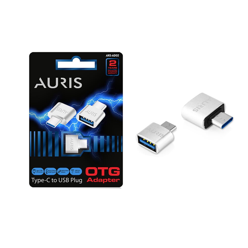 Auris AD02 Type-C To USB Dönüştürücü OTG