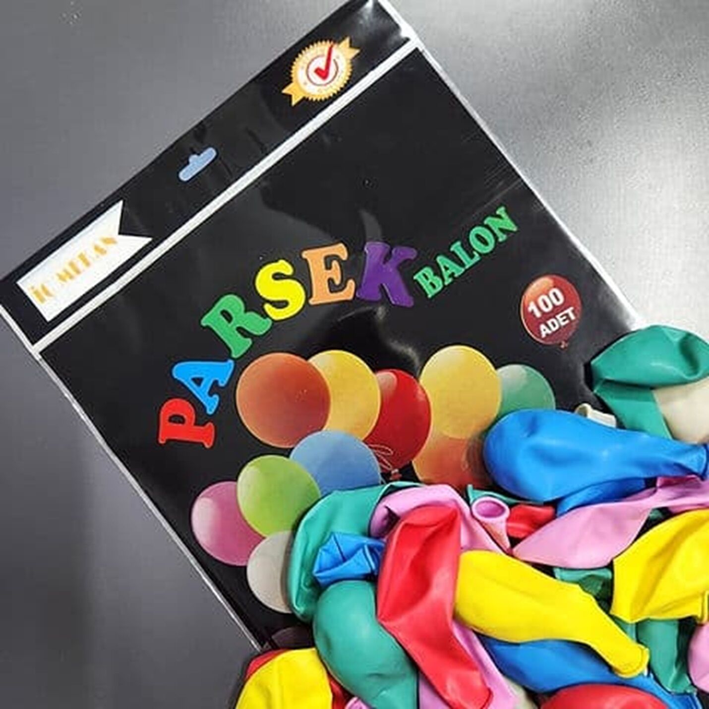 PARSEK 100'lü Karışık Renki Balon